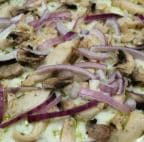 Best Pesto Chicken Halal Pizza in Newark, CA